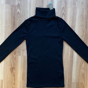 J. Crew Perfect Fit Turtle Neck Black Size XXS BRAND NEW W/ TAG